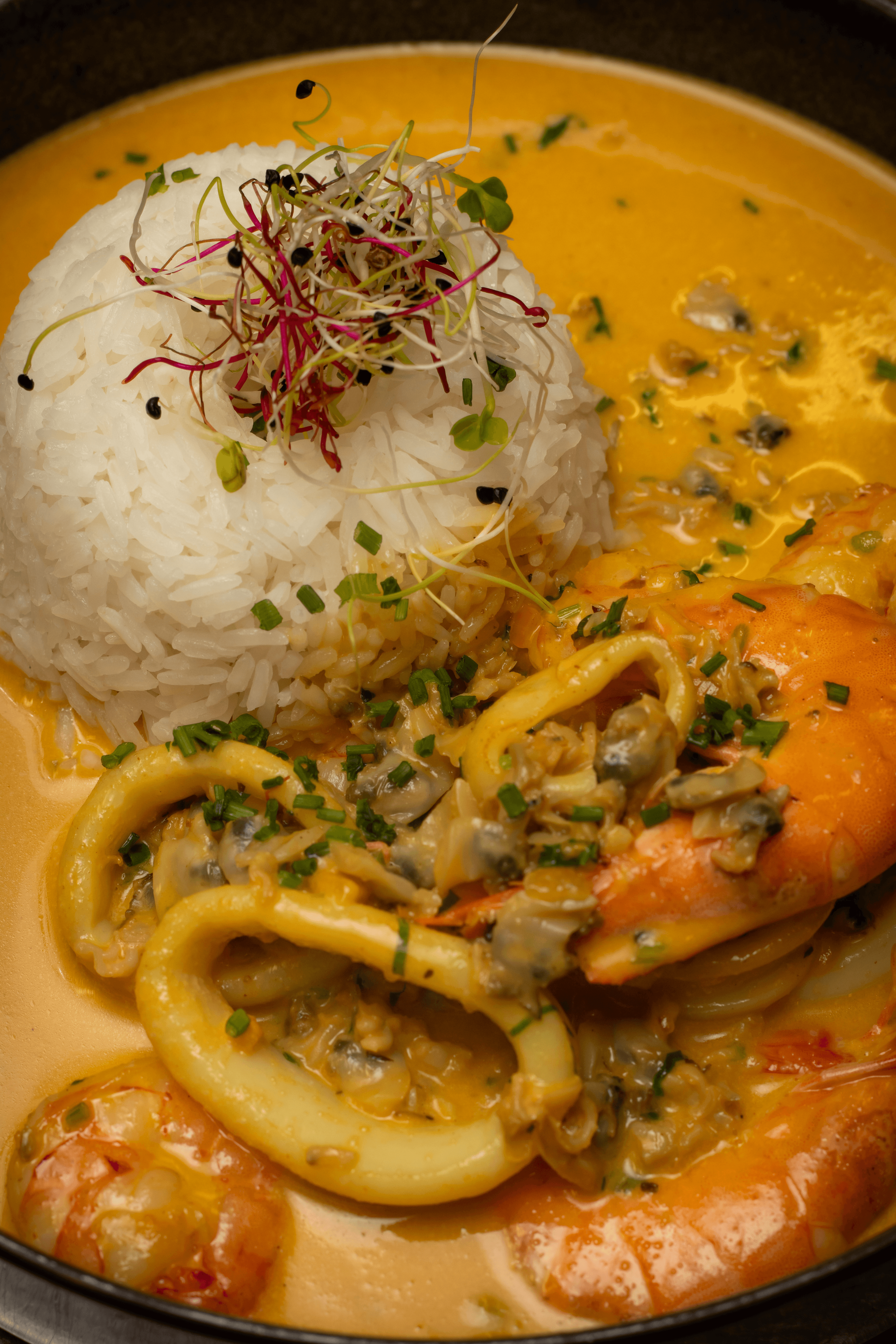 Encocado aux fruits de mer